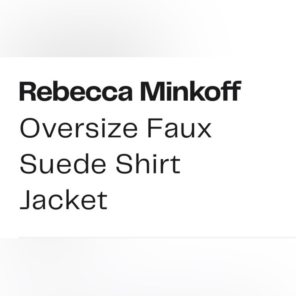 Rebecca Minkoff Chestnut Brown Suede-Effect Snap Jacket - Picture 11 of 11